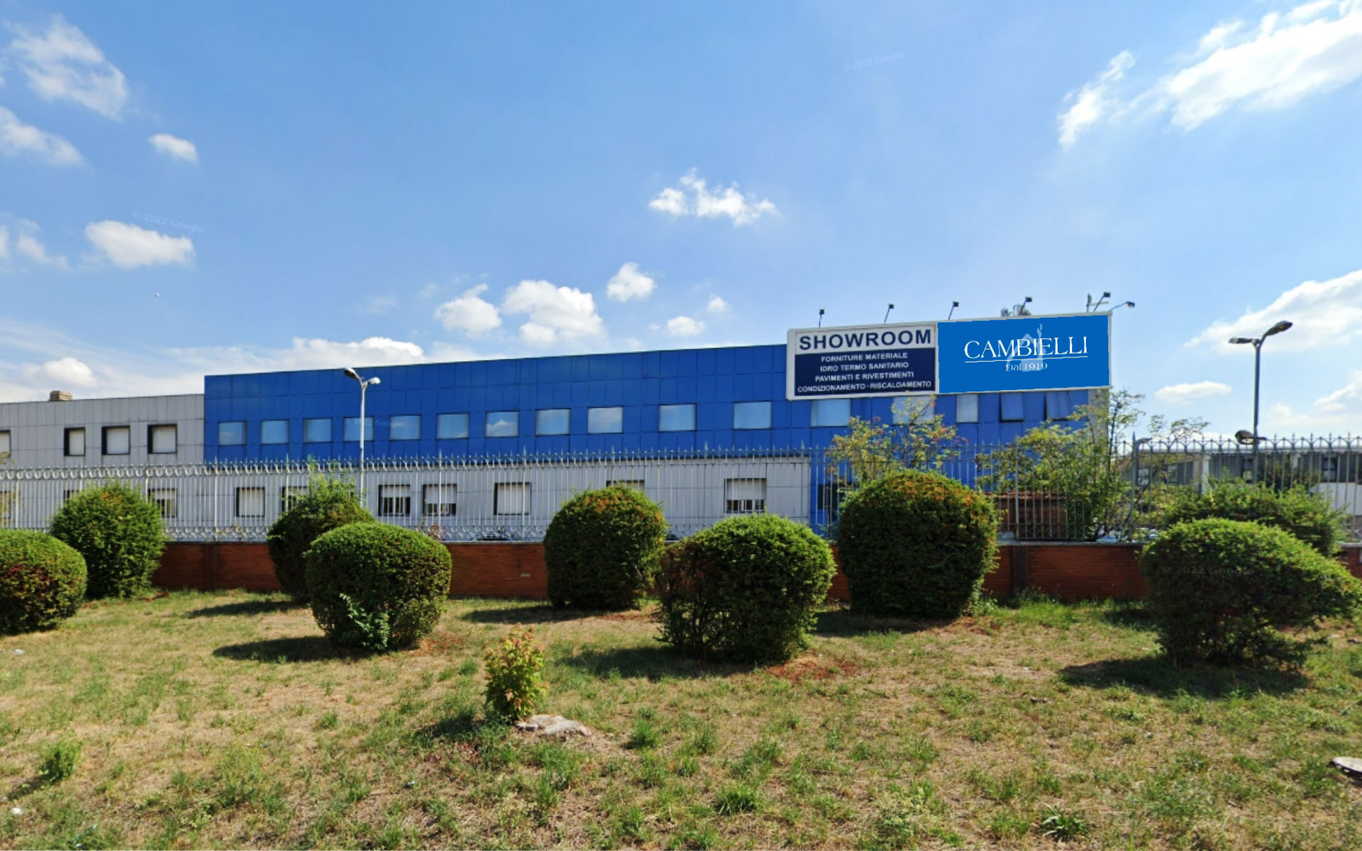 La sede Cambielli a Cinisello Balsamo