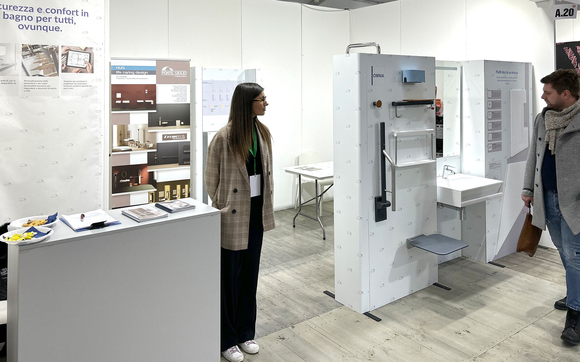Stand presso la fiera dell