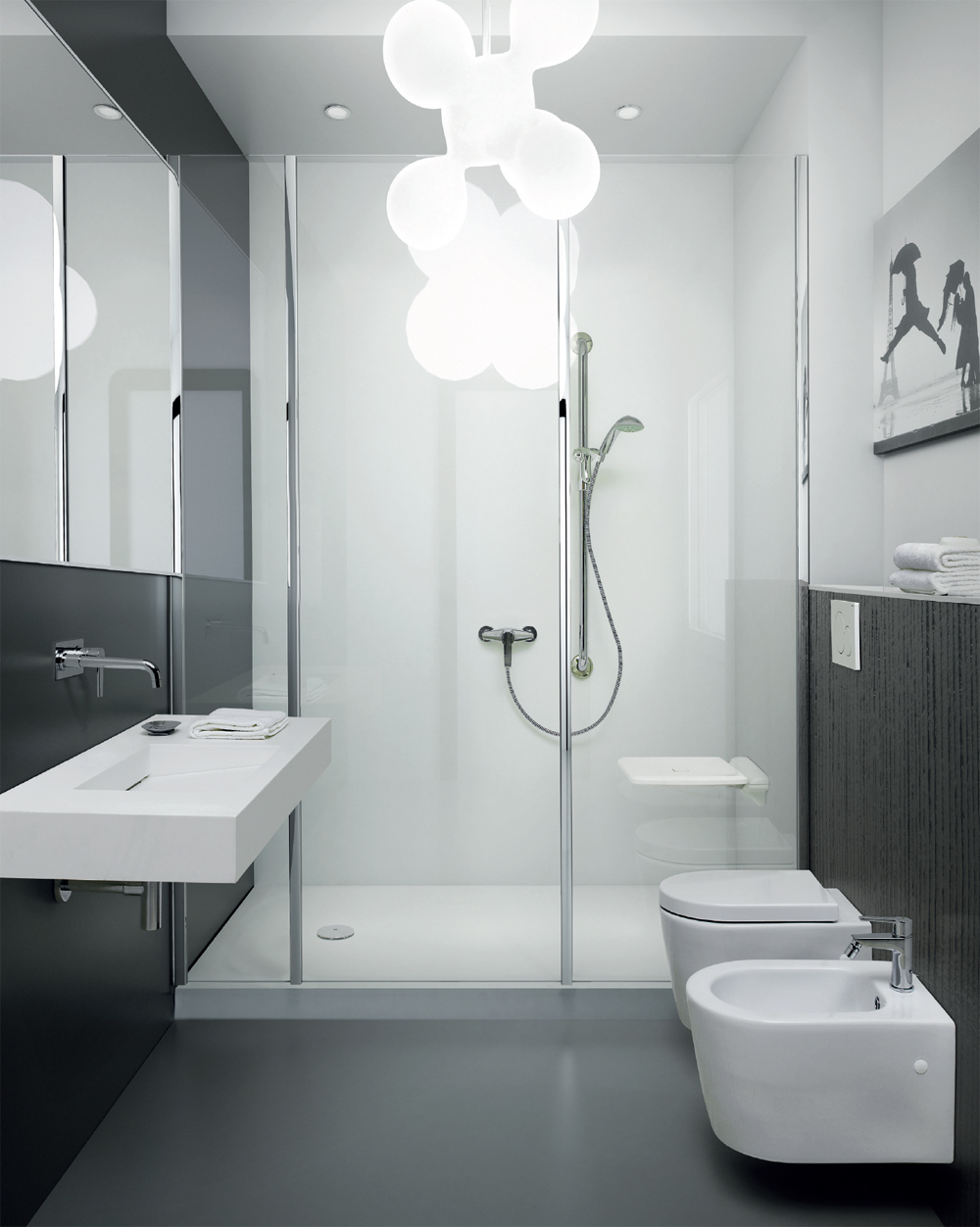 Sanitari doccia e lavabo, soluzioni ambiente bagno per l