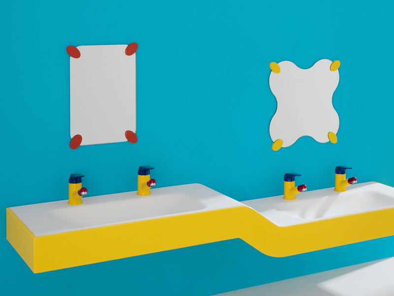 Solution for shaped mirror