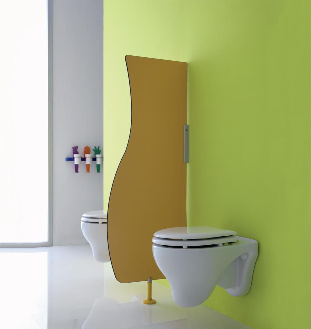 Sanitari sospesi ambiente bagno infanzia soluzioni